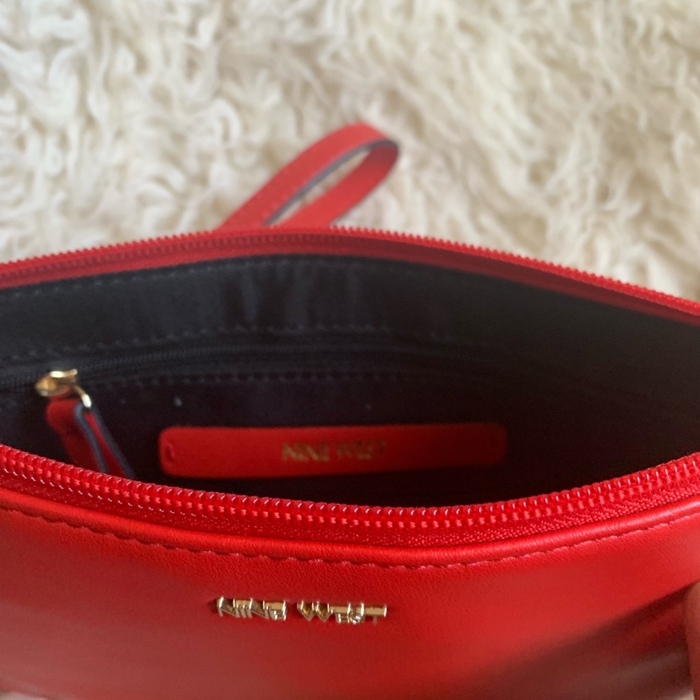 Red Wristlet Purse - Picture 3 of 6